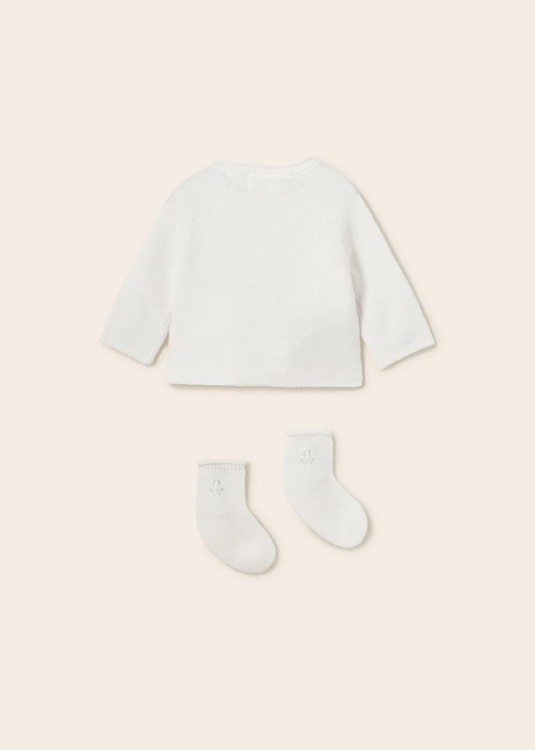Rebeca tricot con calcetines