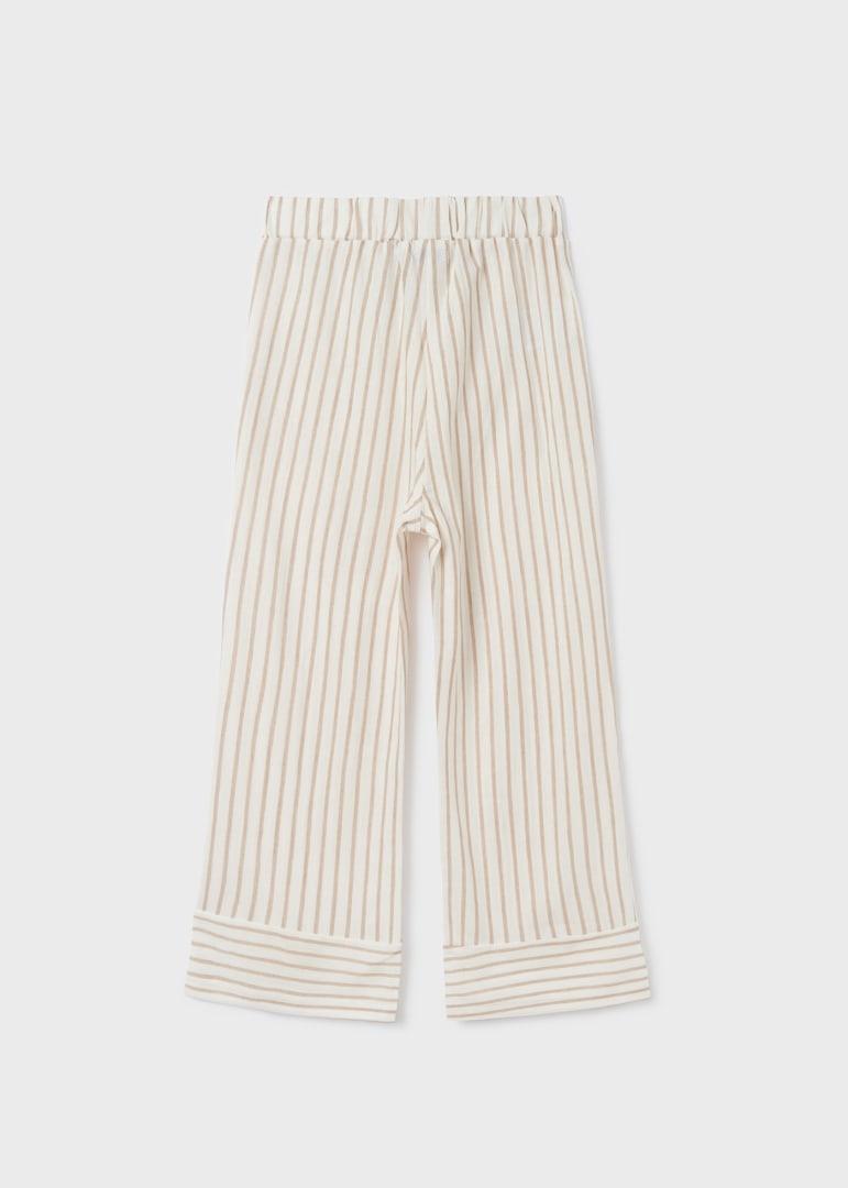 Pantalon cropped rayas