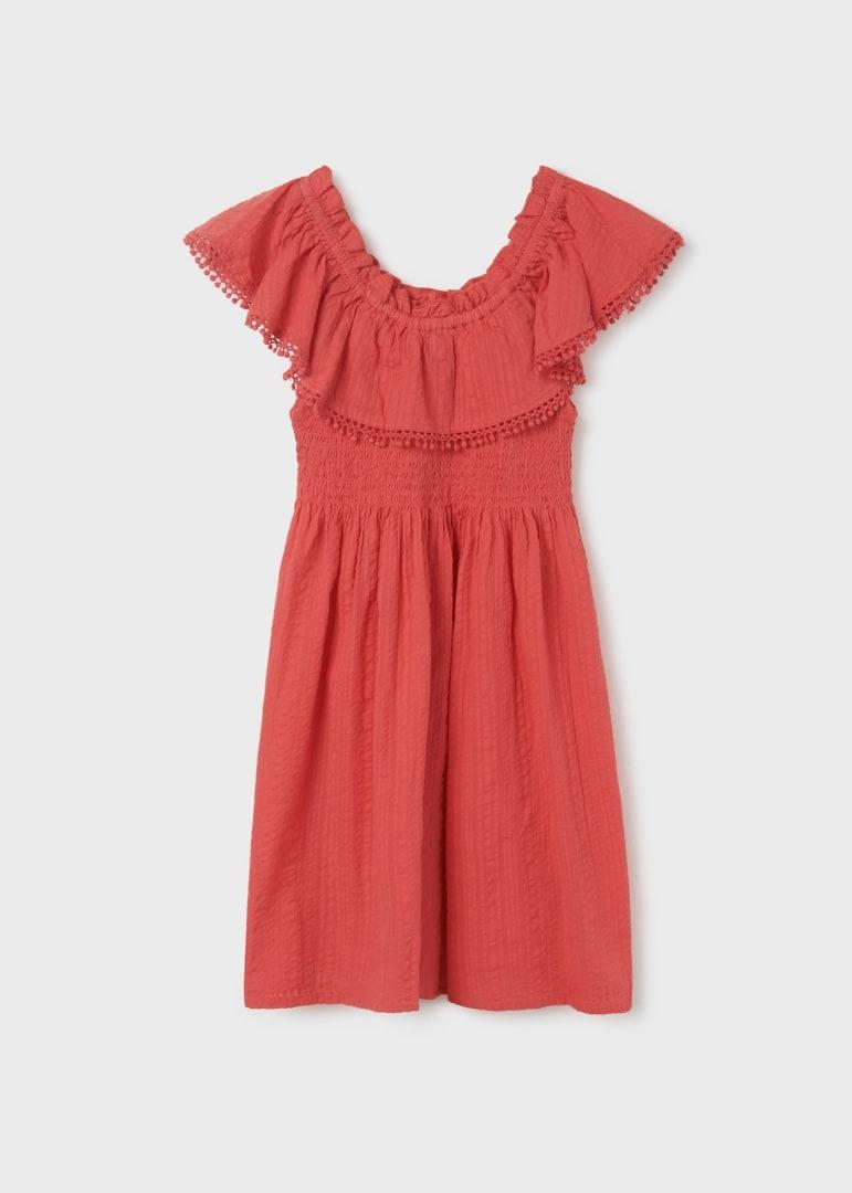 Vestido nido abeja