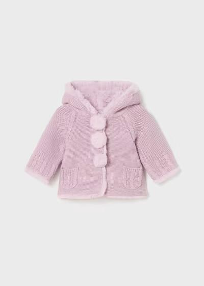 Rebecon pompon Mauve