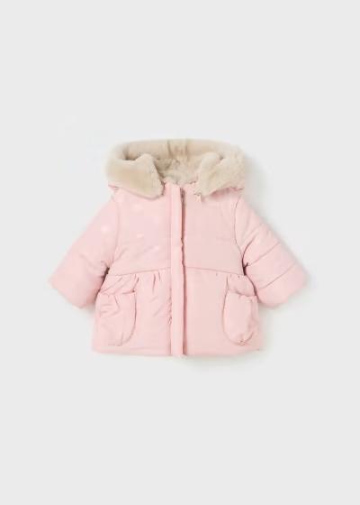 Chaqueton reversible Rosa baby