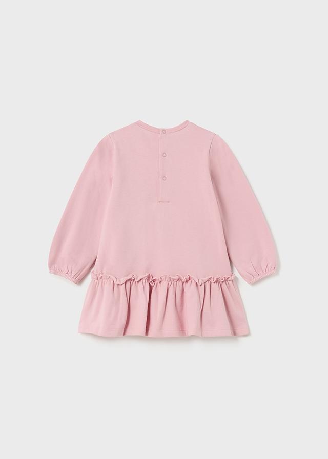Vestido felpa play Rosado