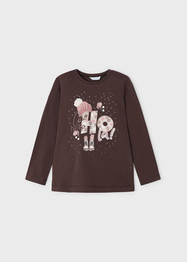 Camiseta m/l Chocolate