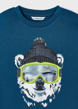 Camiseta m/l lenticular oso Atlantico
