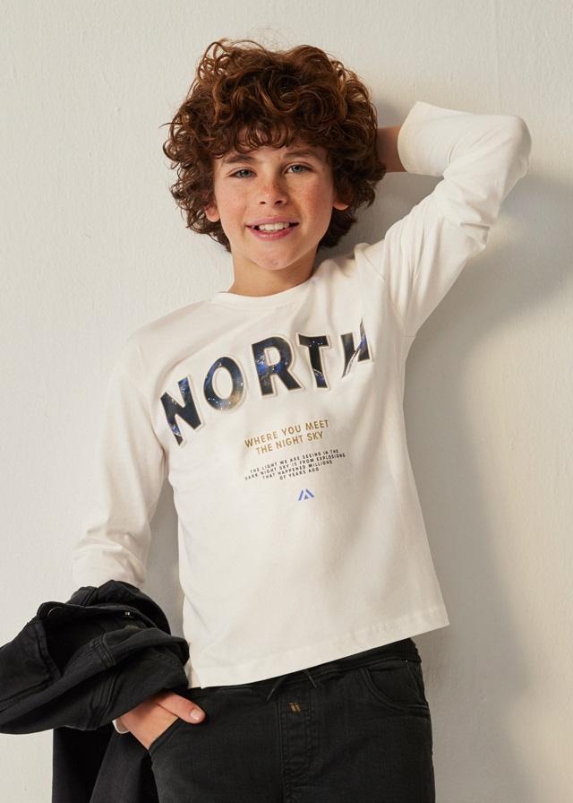Camiseta m/l 'north' Nata