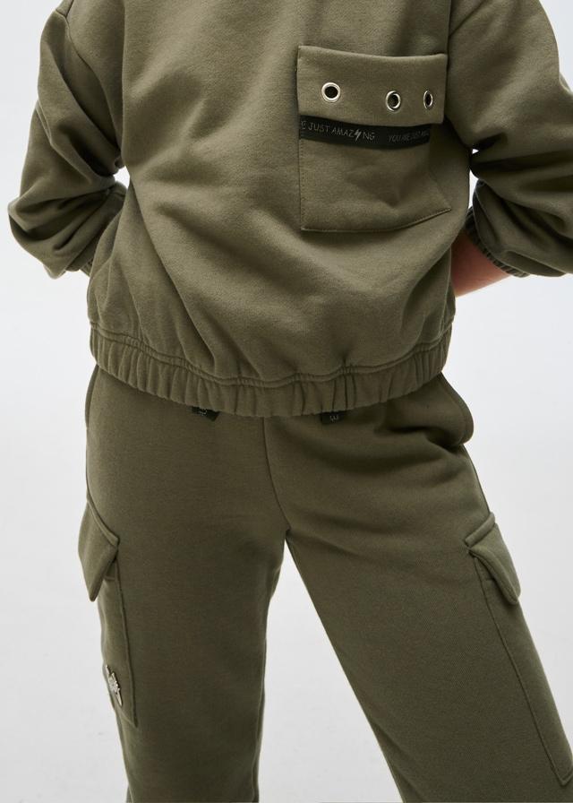 Chandal bolsillo Musgo