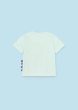 Camiseta m/c play 'croco' Aqua Mayoral
