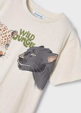 Camiseta m/c 'wild jungle' Milk Mayoral
