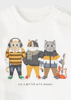 Camiseta m/l 'cat'