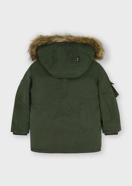 Parka capucha de pelo