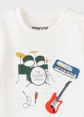 Set camisetas m/l 'music'
