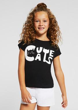 Camiseta m/c cute cats